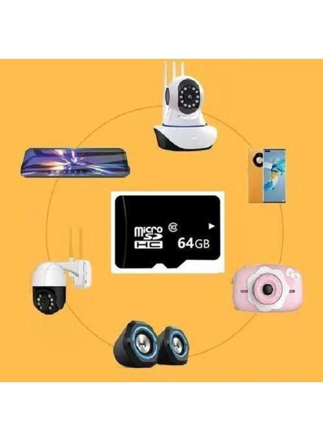 HIFINIT Digital Camera TF Memory Card SD Memory Card 64G High Speed Memory Card-Capacity:TF Card 64G (send USB Card Reader) - Image 2